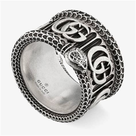 gucci snake eating ring